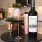 Bottle of wine with two glasses